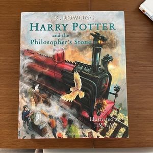 Harry Potter and the Philosopher’s Stone illustrated book